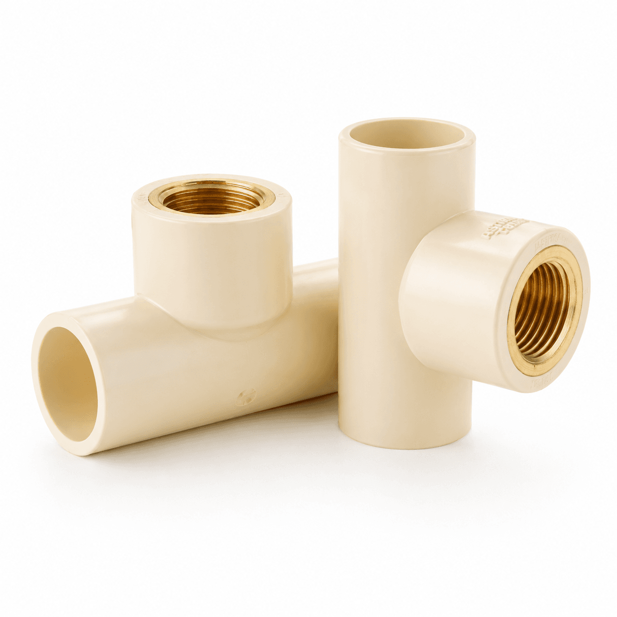 CPVC Brass Tee